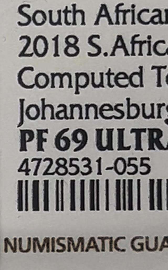 2018 Silver Flypress Tickey Cat Scan - JHB Mintmark NGC PF69 Ultra Cameo