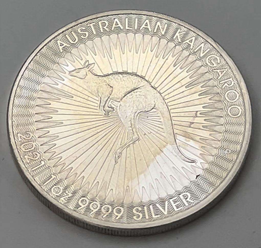 2021 Australian Kangaroo 1oz Silver Bullion Coin