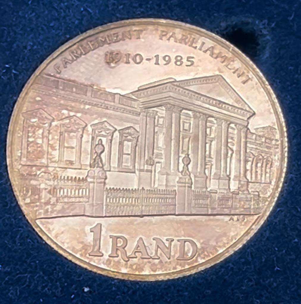 1 Rand 75th Anniversary of Parliament