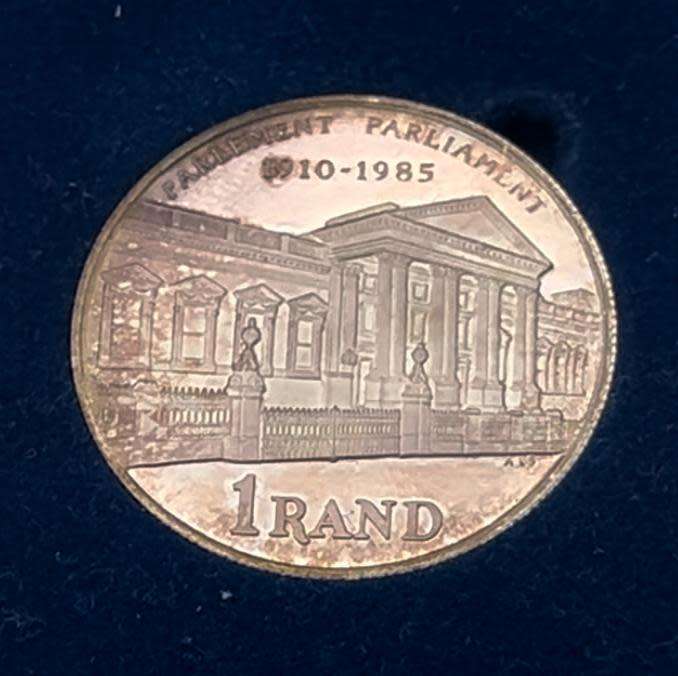 1 Rand 75th Anniversary of Parliament
