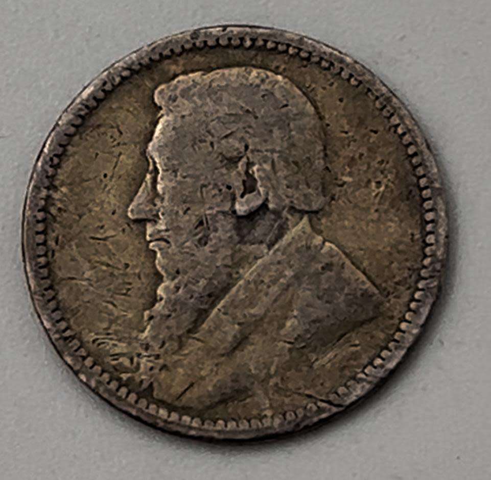 3 Penny Zuid Afrikaansche Republiek 1896