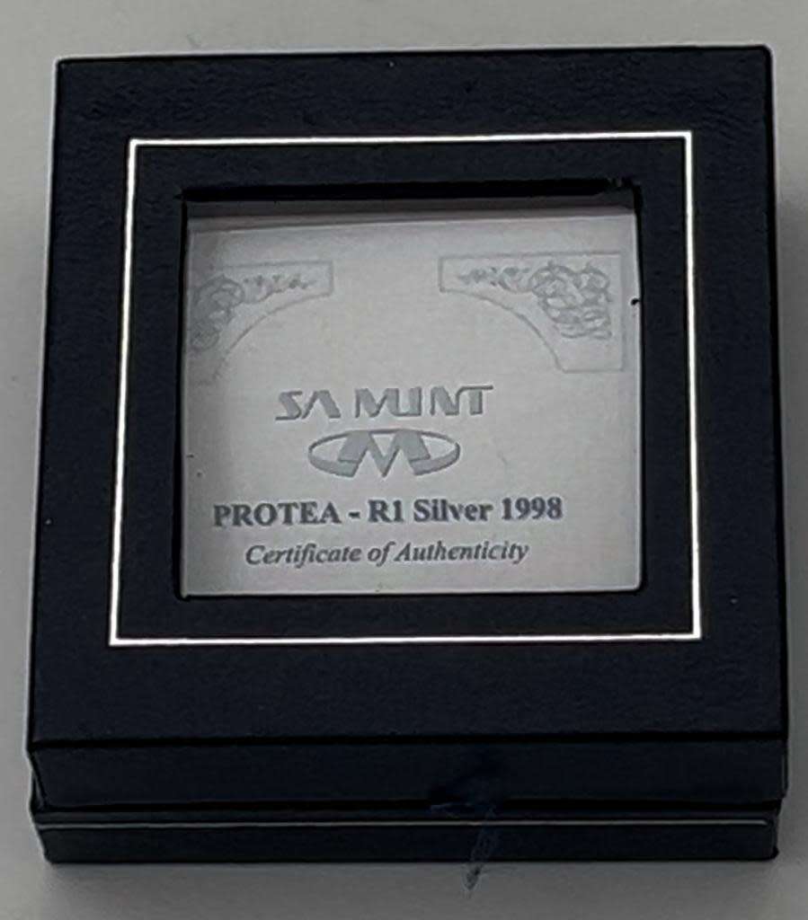 1 Rand Coin Year of the Child 1998 Silver