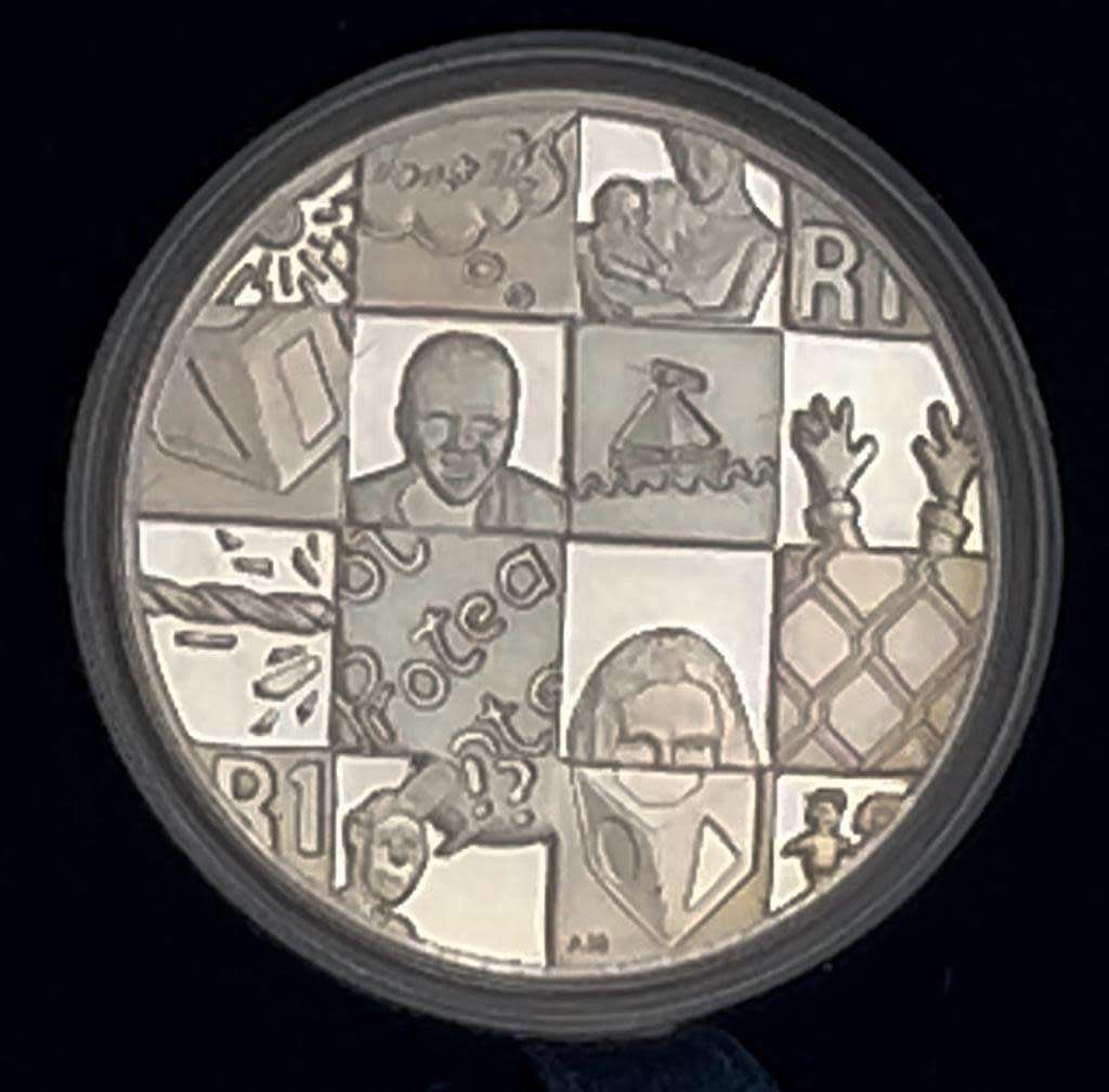 1 Rand Coin Year of the Child 1998 Silver