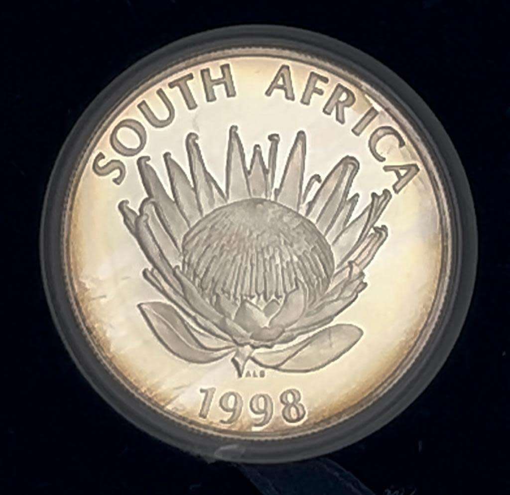 1 Rand Coin Year of the Child 1998 Silver