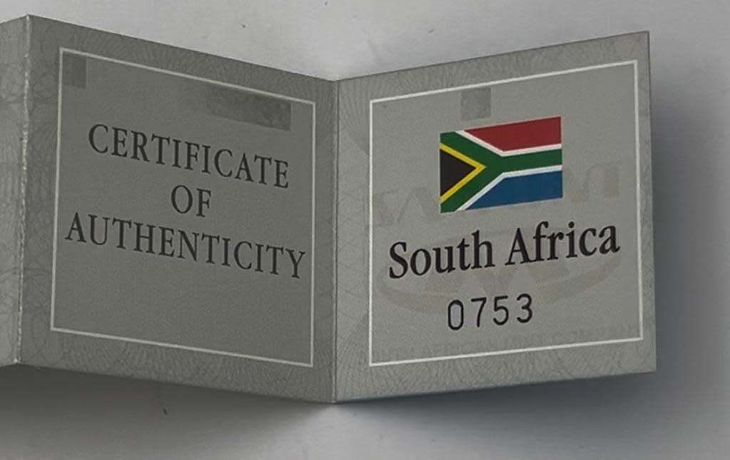 2 Rand World Cup Soccer Germany 2006 Silver Coin