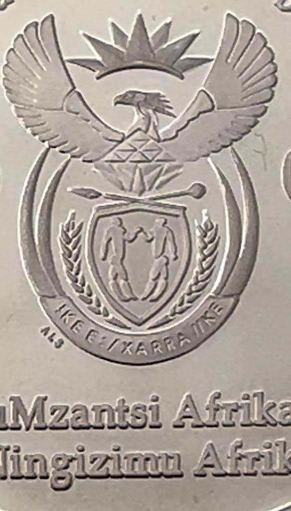 2 Rand World Cup Soccer Germany 2006 Silver Coin