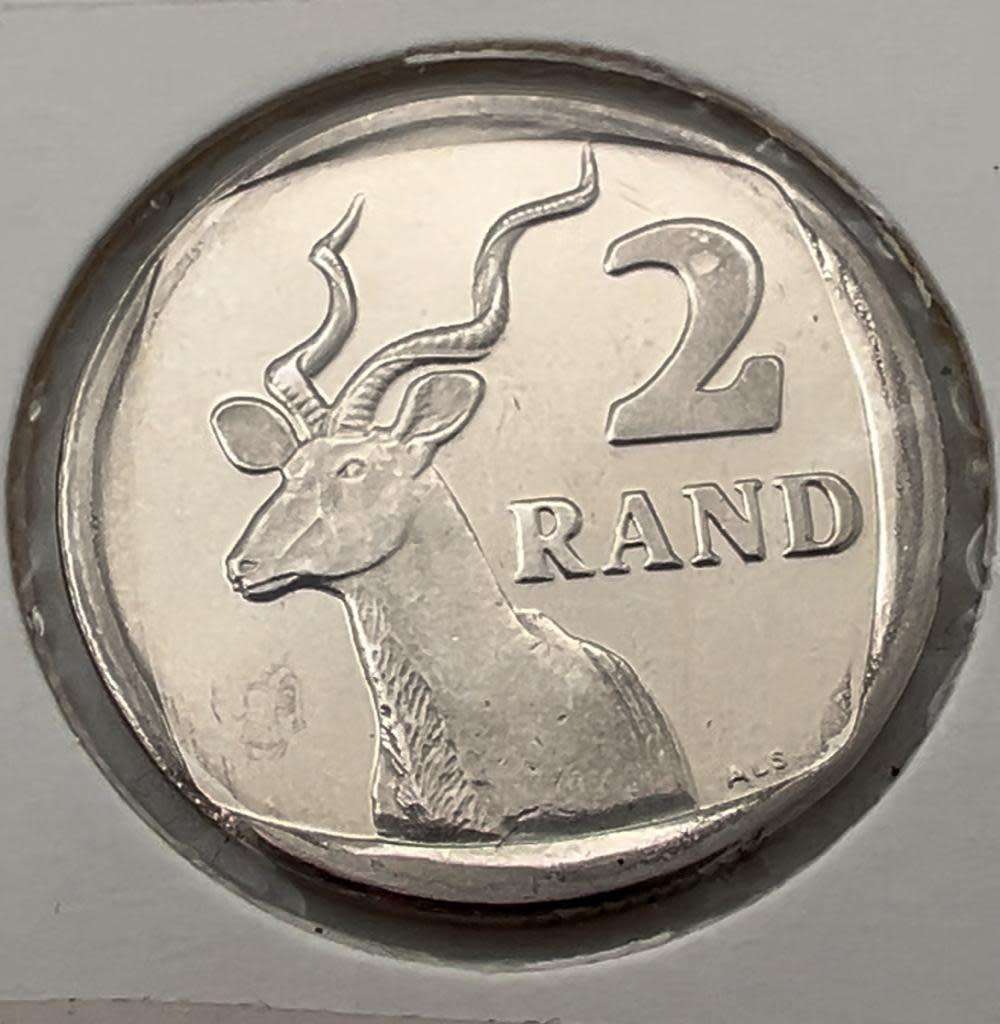 R2 2009 Oom Paul Mintmark  coin struck on the `Oom Paul` Coining press