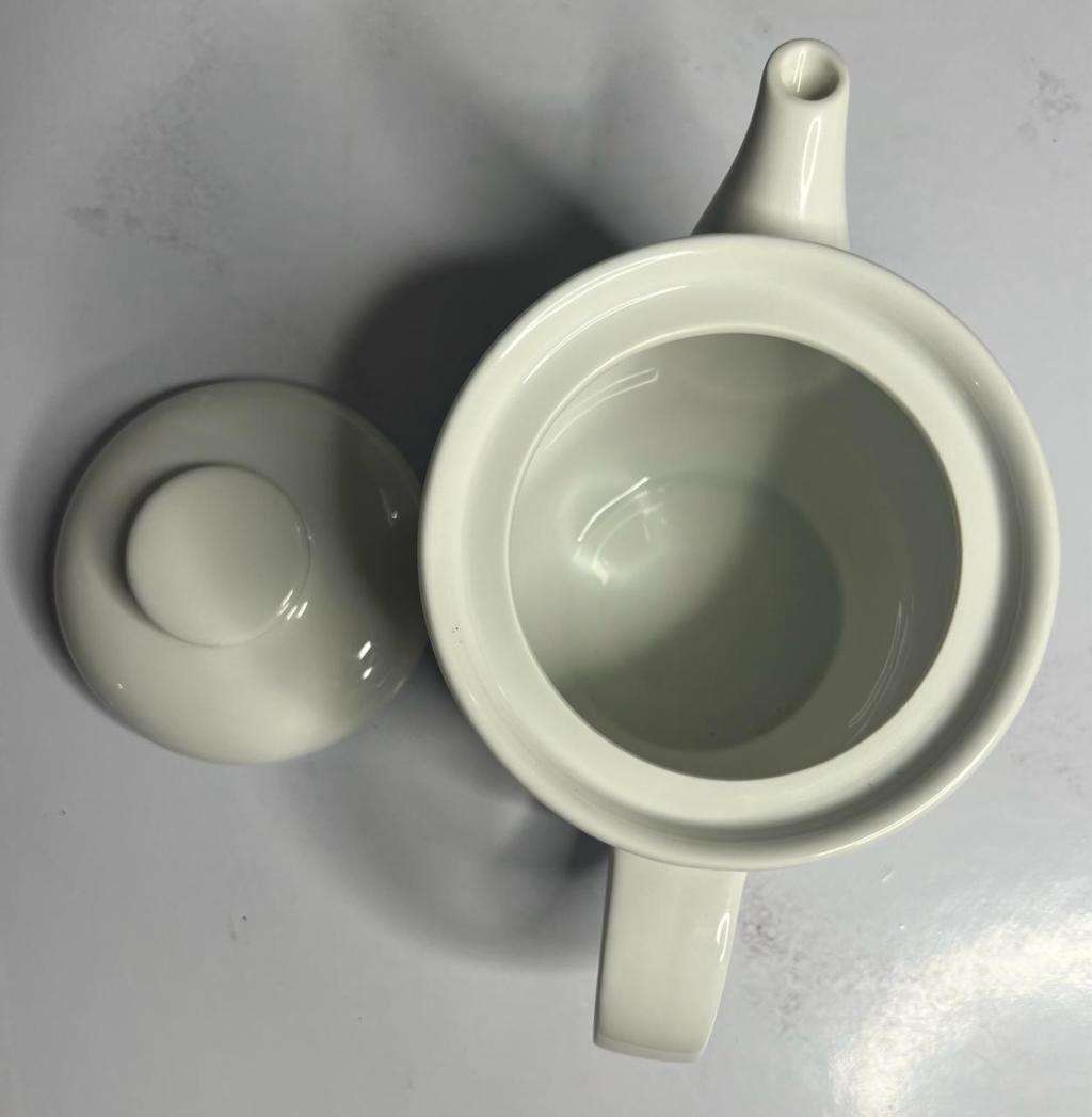 Vintage Arzberg Made In Germany White Ceramic Tea Pot