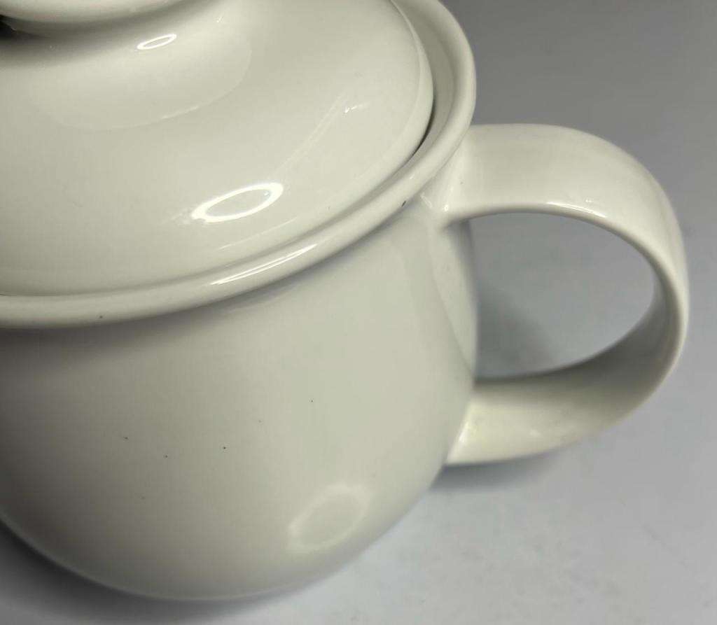 Vintage Arzberg Made In Germany White Ceramic Tea Pot