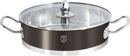 Berlinger Haus Shallow pot 24 cm, Stainless steel Carbon Metallic Passion Collection