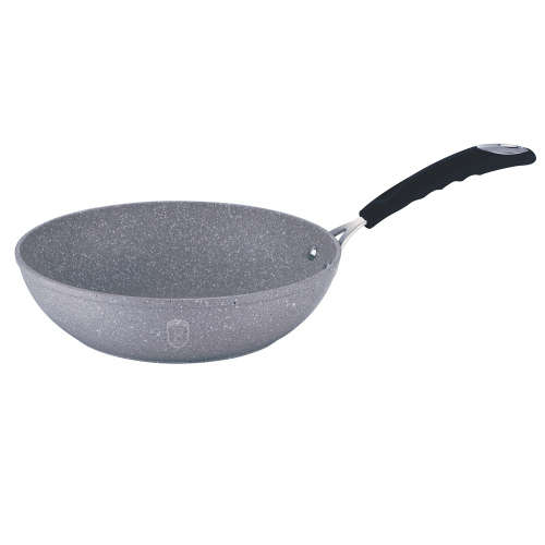 Berlinger Haus 28cm Marble Coating Oven safe Wok, Gray Stone Touch LIne