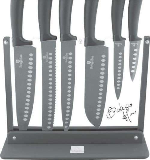 Berlinger Haus 7 pcs knife set with acryl stand, Fashion Collection