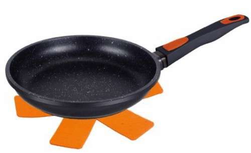 Berlinger Haus - 24 cm Cast Aluminium Granit Diamond Line Fry Pan - Black