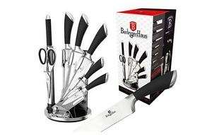 Berlinger Haus 8-Piece knife set with stand, SS, Perfect Kitchen Line