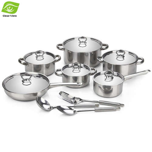*****NEW ARRIVAL NEW STYLE 15PCS COOKWARE SET*** HEAVY POTS**
