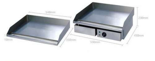 BRAND NEW ELECTRIC GRIDDLE FLAT TOP 3KW