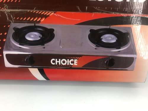 BRAND NEW *** 2 PLATE STAINLESS STEEL GAS STOVE *** THICK BODY