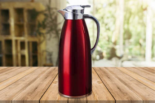 Totally Home Vacuum Flask - Keep Hot And Cold - 1.9L - Red