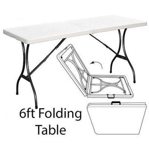 FOLDIND TRESTLE  TABLE 1.8M LONG ***  HIGH QUALITY ****