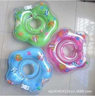 Infant or baby swimming neck ring with handles and toys !!!