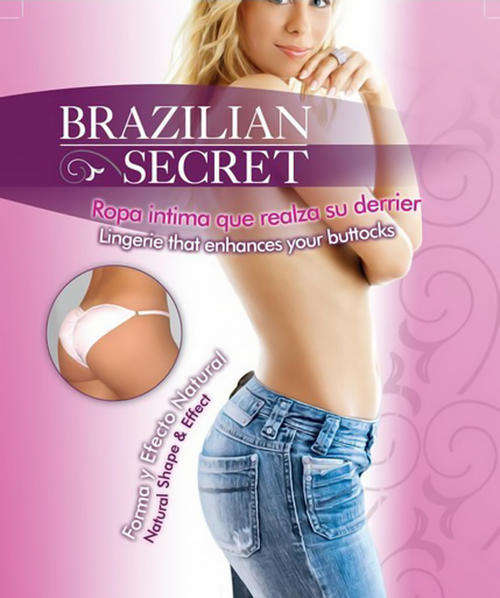 BRAZILIAN SECRET PADDED ENVY PANTIES ENHANCER !! YOU WILL LOOK AMAZING!