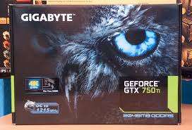 Gigabyte GeForce GTX 750 Ti OC -2GB ¿ Featuring WindForce Cooler LIKE NEW IN BOX
