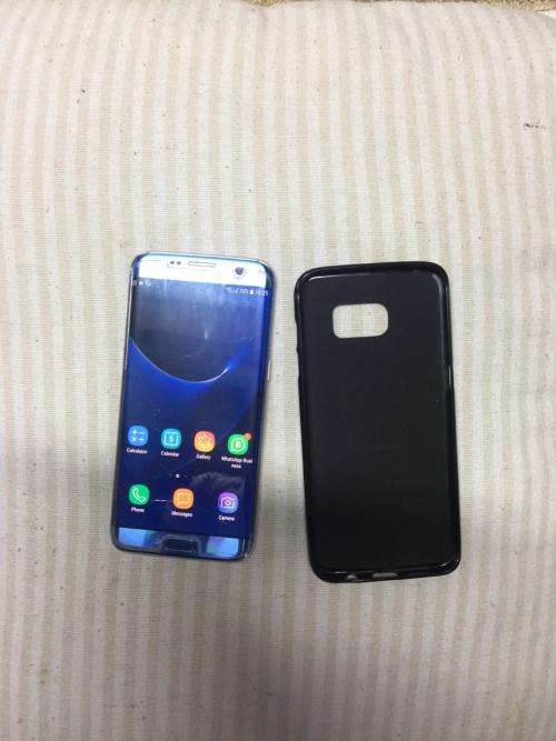 SAMSUNG S7 EDGE IN GREAT CONDITION BOX AND ACCESSORIES
