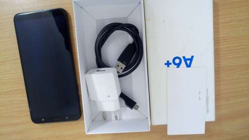 Samsung Galaxy A6+ Black 6 INCHES IN BOX