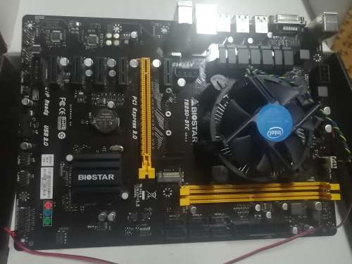 Biostar BT250-BTC, motherboard never use like new