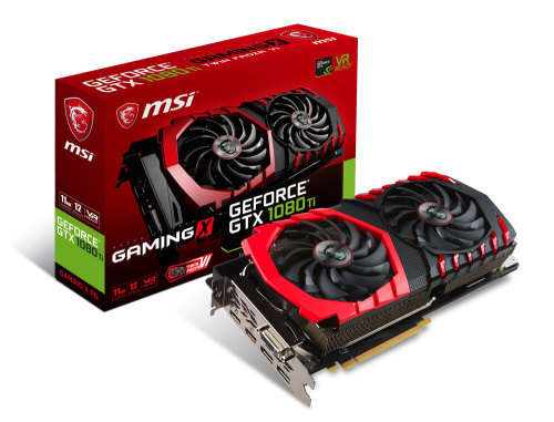 MSI GTX 1080 Ti GAMING X OC 11GB