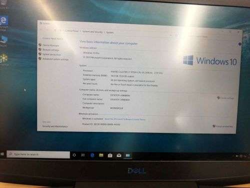 Dell Inspiron G3 15-3590 9th Gen Intel Core i7-9750H GAMING LAPTOP GTX 1650TI