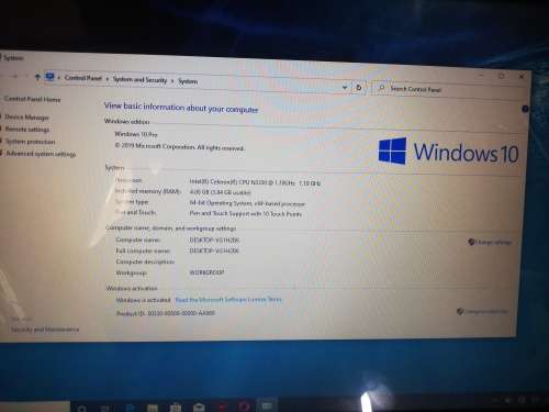 ILIFE ZED PC PORTABLE ALL IN ONE. 1 TB HDD STORAGE. TOUCH SCREEN PC