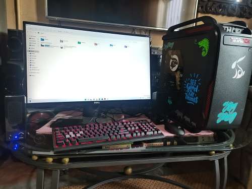 GAMING COMPUTER , CORE I5, 16GB DDR4 RAM , 4GB GRAPHIC, 24 INCHES SCREEN