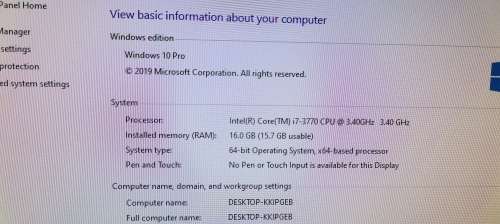 GAMING COMPUTER CORE I7 3RD GEN, 16GB RAM