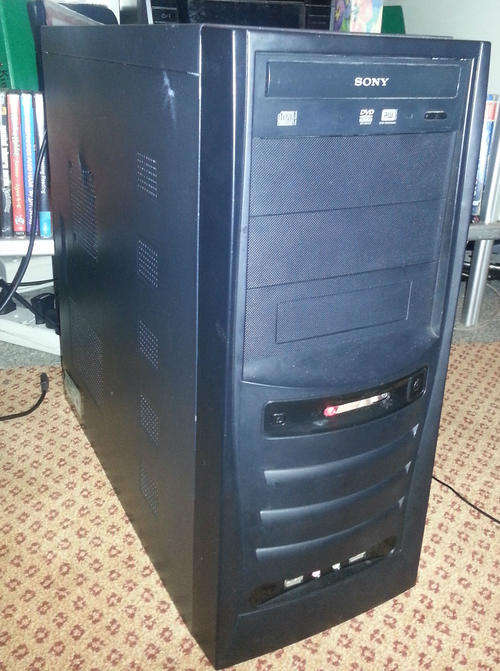 INTEL DUAL CORE DESKTOP PC + 19 INCHES LG FLATRON MONITOR LATE ENTRY !!!!!!!!