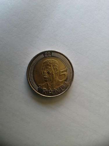 Mandela 2008 R5 circulated coin
