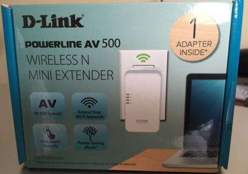 D-link Powerline AV500 Wireless N Mini Extender