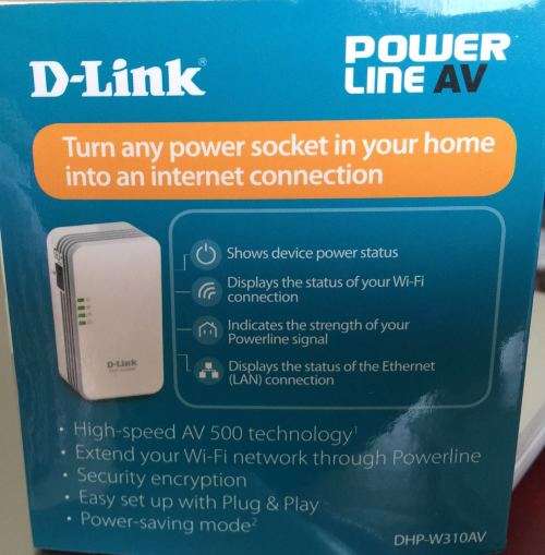 D-link Powerline AV500 Wireless N Mini Extender