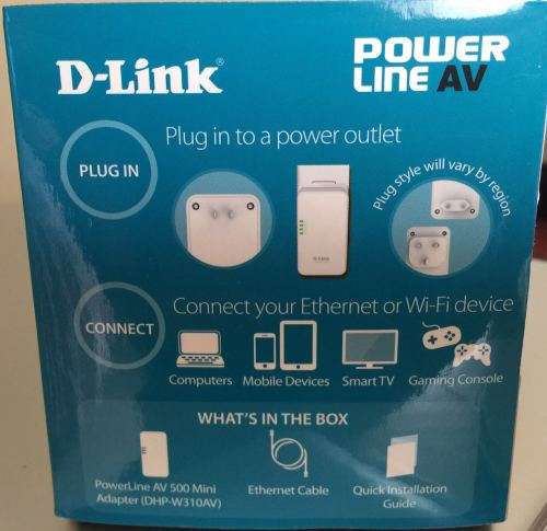 D-link Powerline AV500 Wireless N Mini Extender