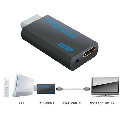 TechmeHDMI Full HD Converter Adapter for Wii