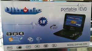 Ultronic 9.8` Portable DVD / TV / DivX/ EVD Player - Open Box