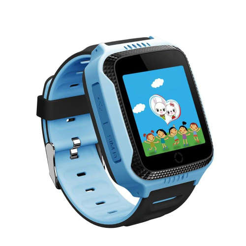 Q528 Kids GPS Smart Watch With Touch Screen - Blue