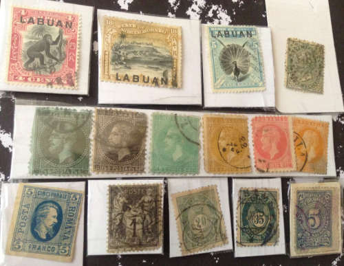 Set of World stamp one price for all