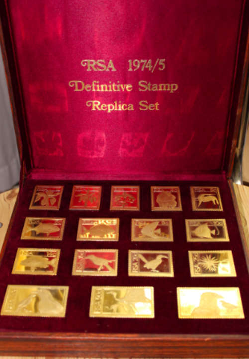 RSA 1974/5 Definitive stamp Replica Set
