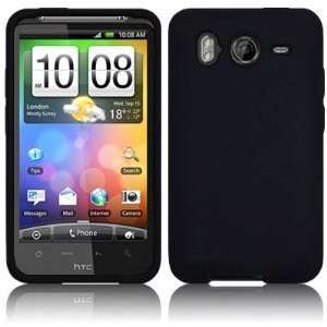 Silicone Gel Case for HTC Desire HD - Black