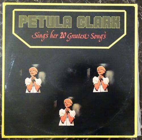 Petula Clark Sings Her 20 Greatest Songs Vinyl/LP
