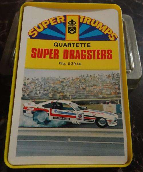 Cards Super Trumps Super Dragsters