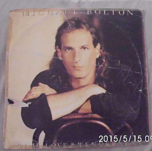 Michael Bolton Time Love & Tenderness Vinyl/LP