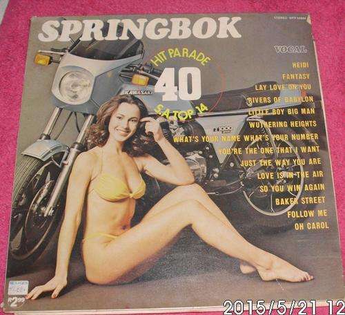 Springbok Hit Parade 40 S.A. Top 14Vinyl/LP