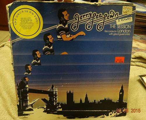 Jerry Lee Lewis The Session Recorded in London With Great Guest Artists Vinyl/LP